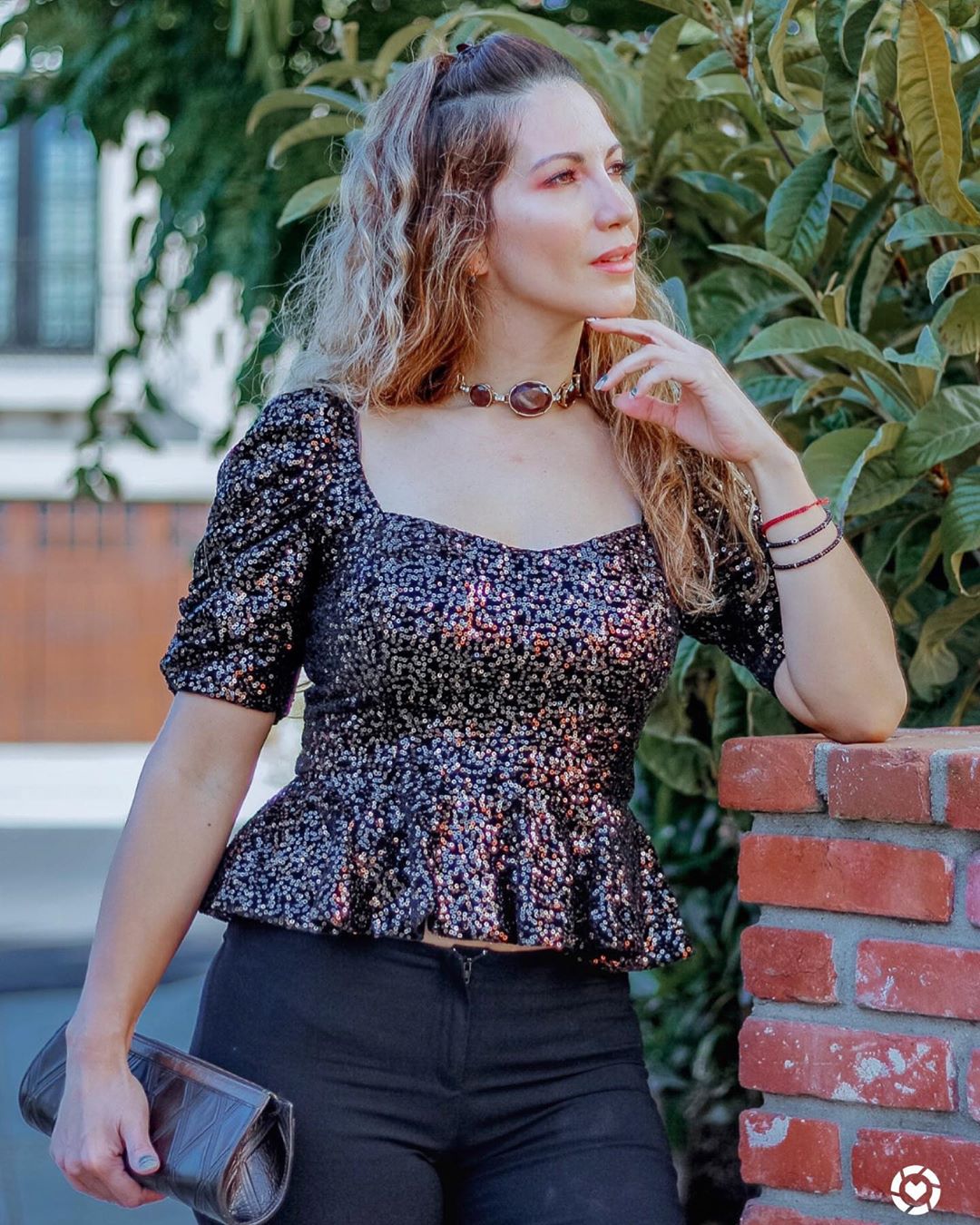 blusa com peplum