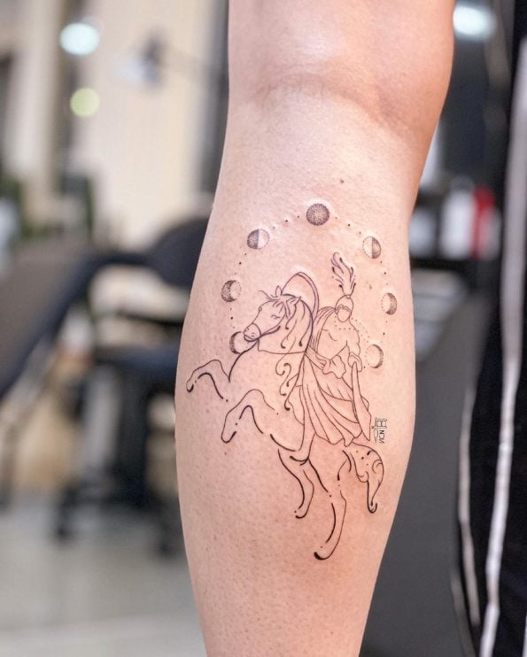 Tatuagem de São Jorge: 70 ideias lindas e cheias de significado