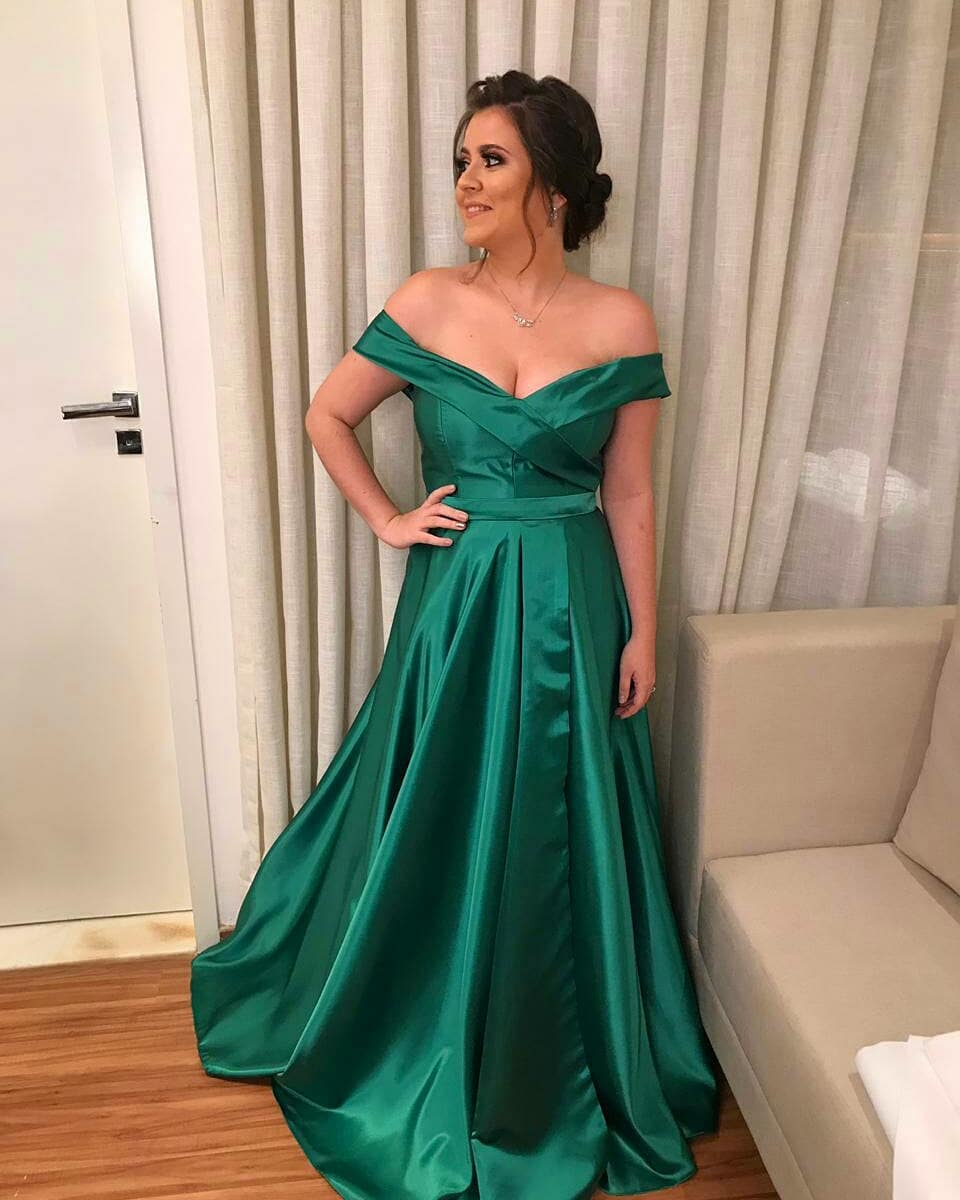 vestido verde esmeralda para madrinha de casamento