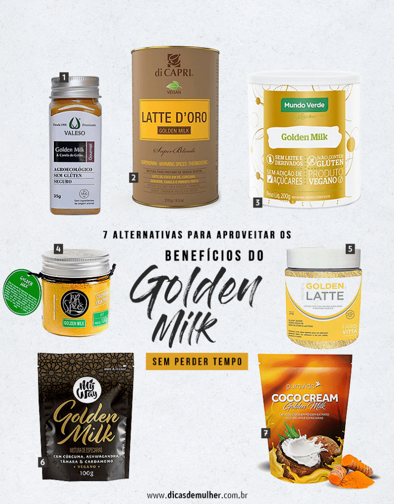 Golden milk conheça os benefícios, receitas e saiba como tomar