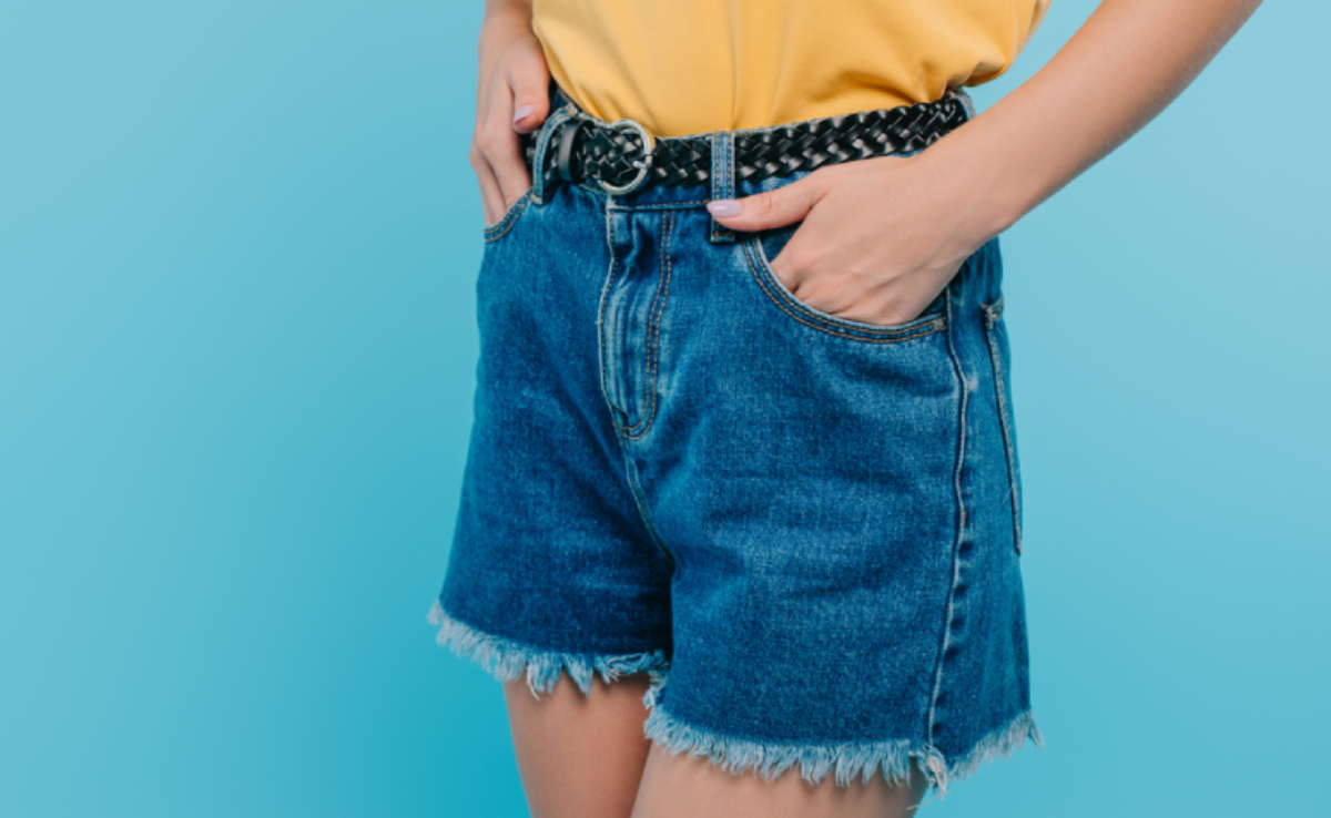 como desfiar short jeans com lixa