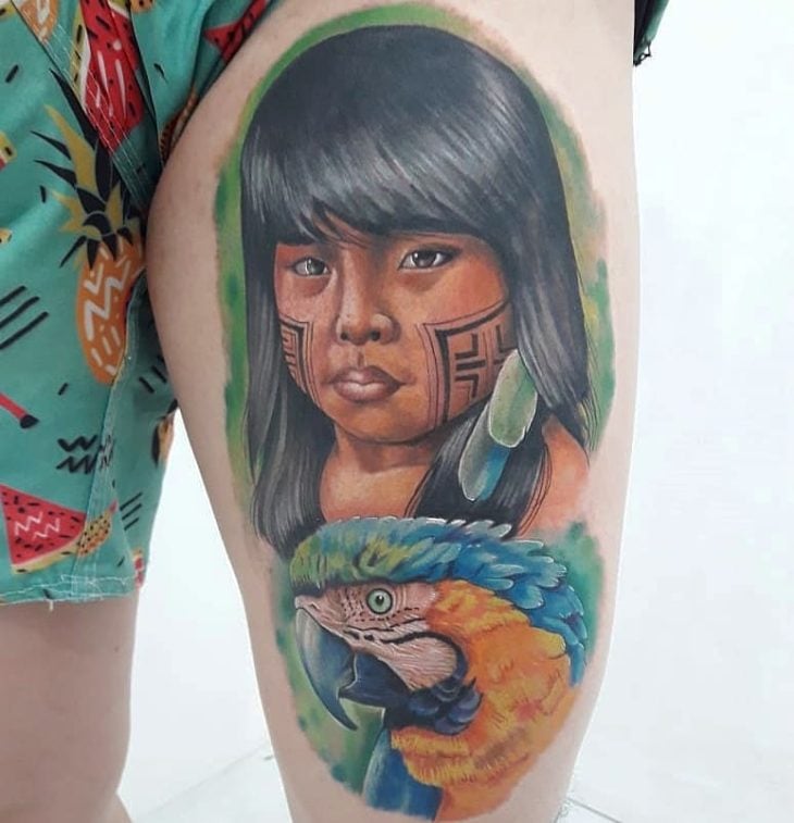 Tatuagem indígena: 80 ideias para renovar sua energia com essa cultura