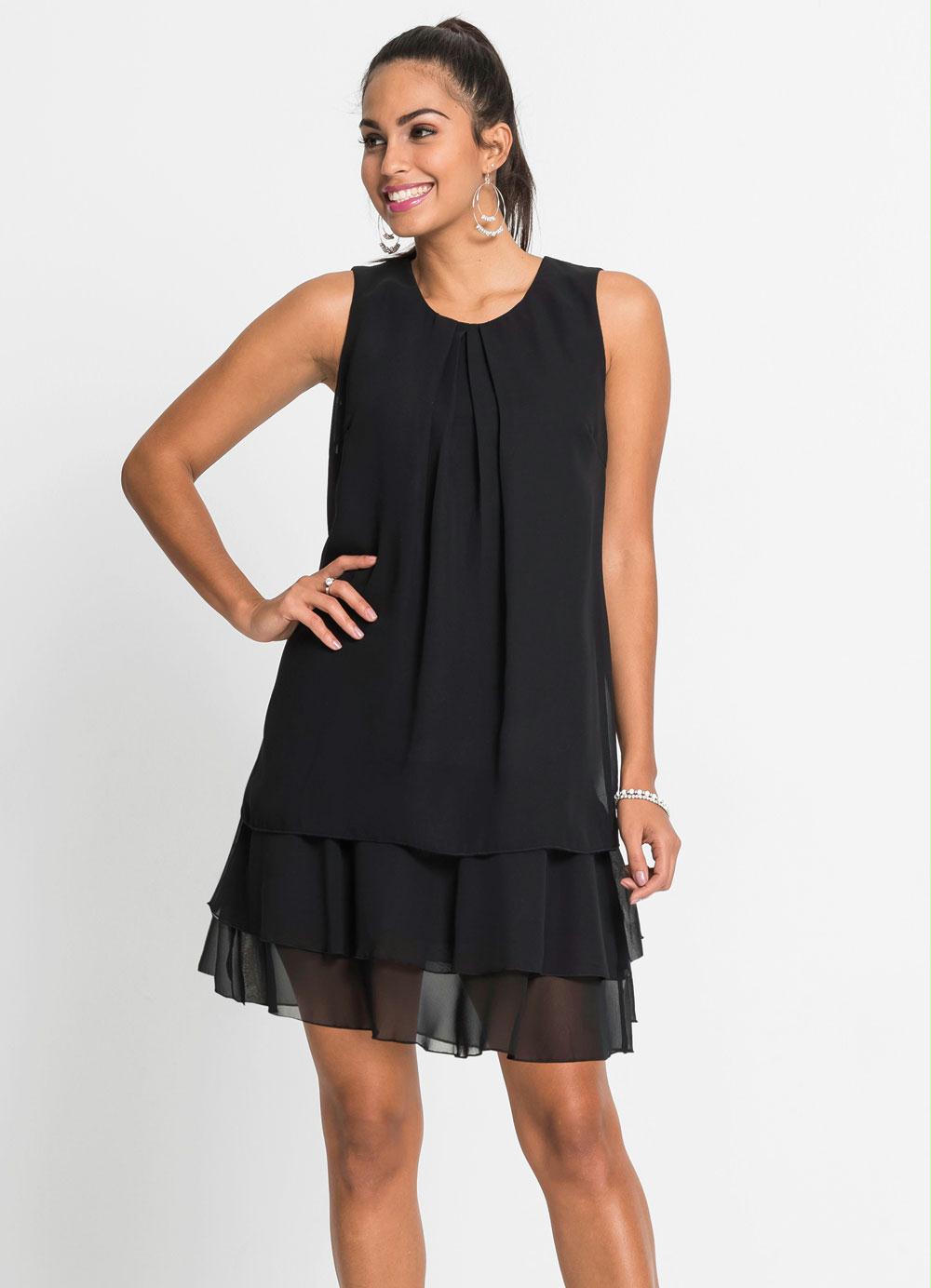 vestido trapezio midi