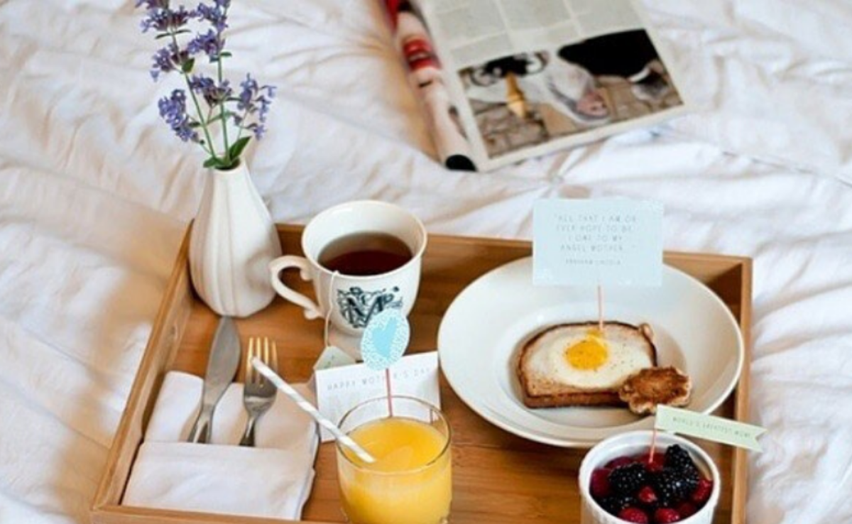 Café da manhã na cama: 58 ideias para preparar algo inesquecível