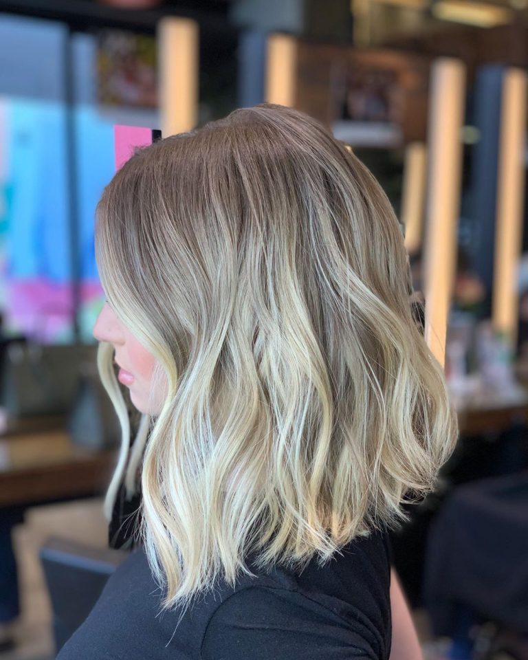 Long bob loiro: 50 inspirações para você se apaixonar