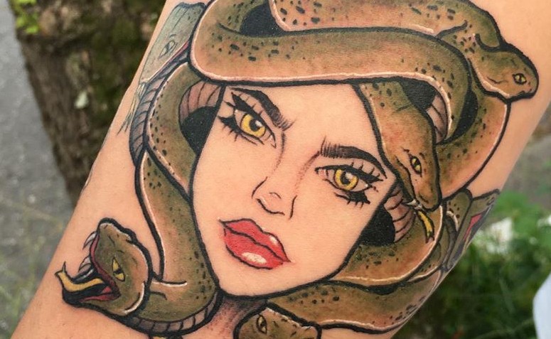 Tatuagem medusa: muitas inspirações para você encontrar a ideal