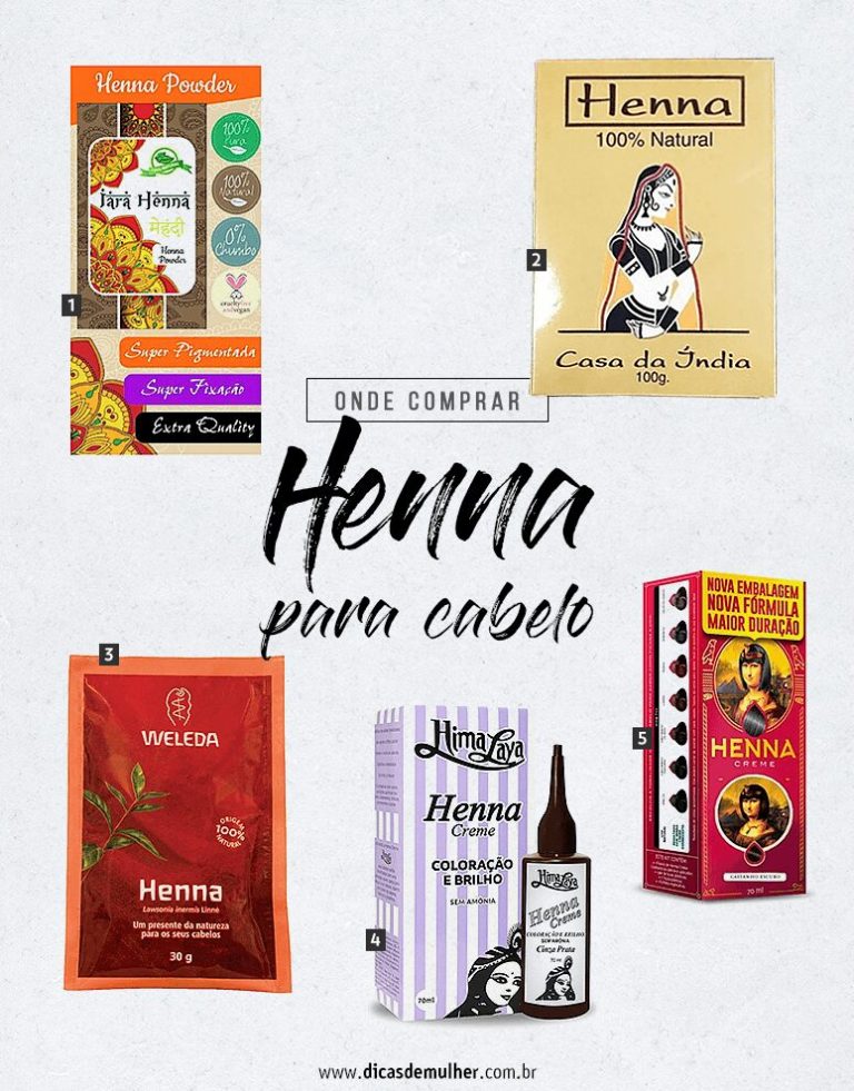 Henna para cabelo: saiba onde comprar e como pigmentar os fios