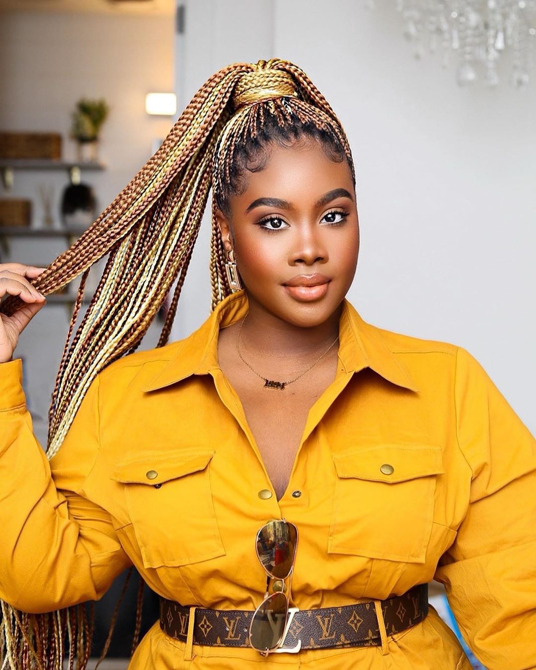 Featured image of post Box Braids Amarelo Queimado Ahead celebrity hairstylists weigh in on everything you need to know including the price time commitment and more