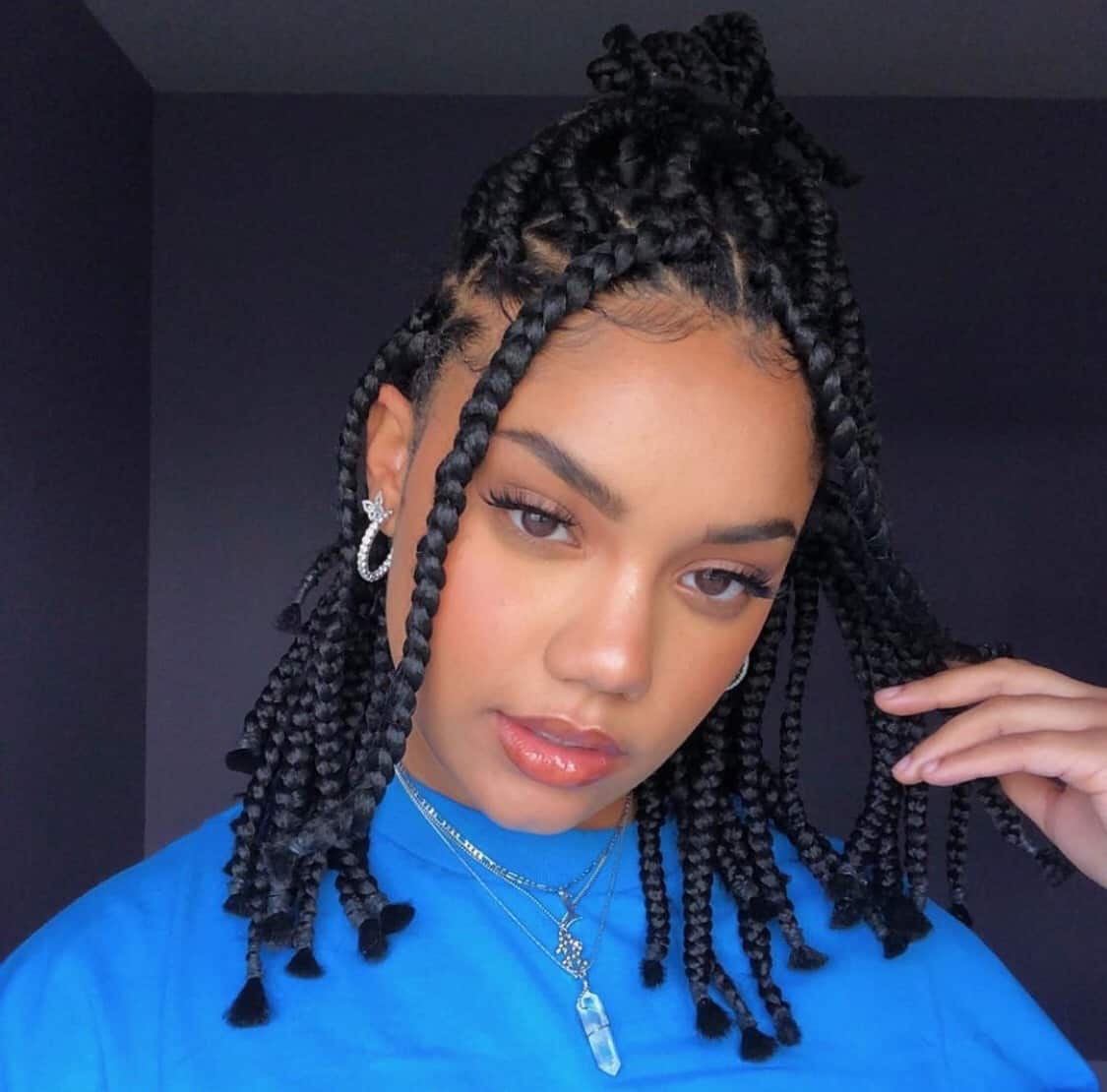 40 inspirações de box braids chanel para você mudar o visual