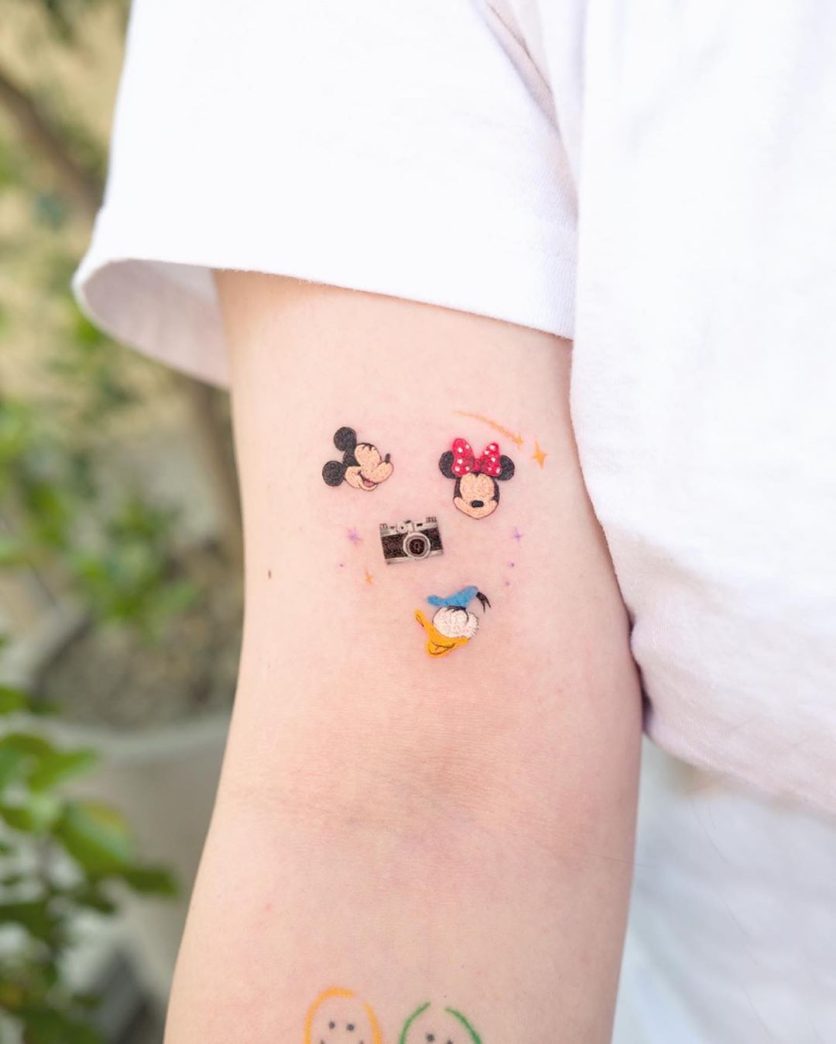 Tatuagem de desenho animado: 100 ideias para todos os estilos