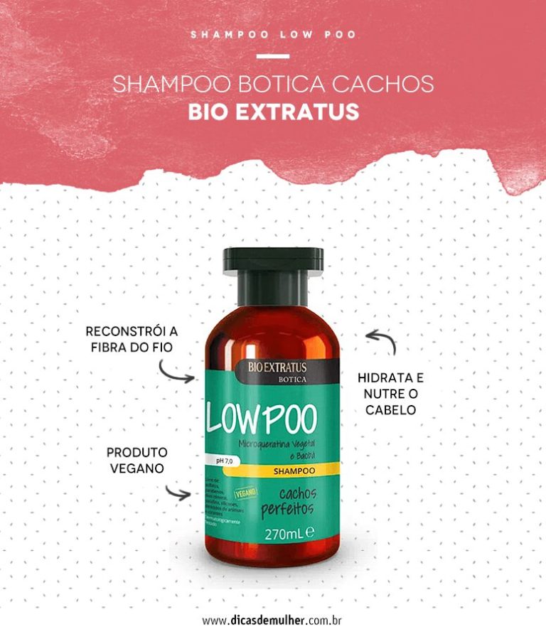 Shampoo low poo o que é, os melhores produtos e muito mais