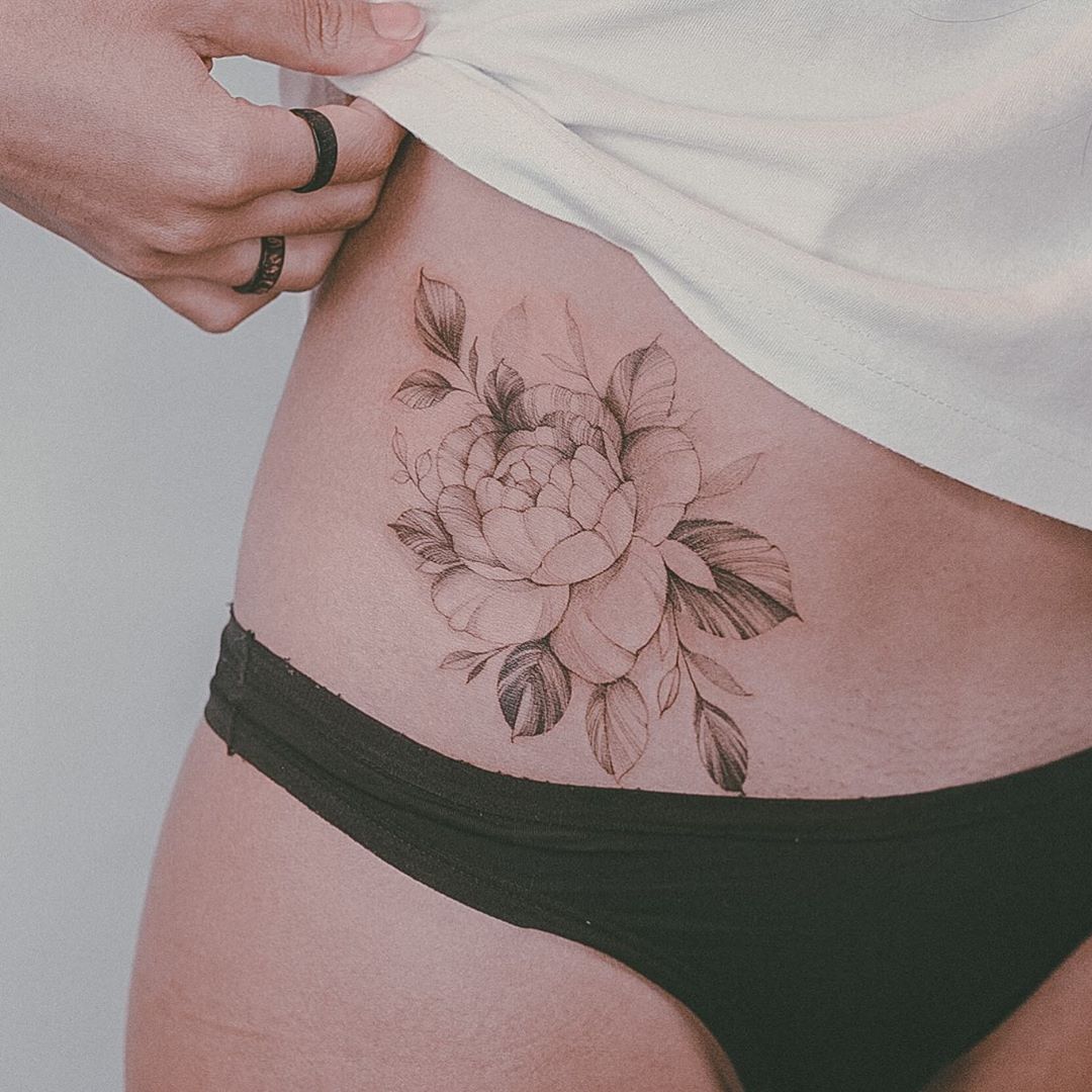 Tatuagem de peônia 40 ideias para inspirar sua nova arte