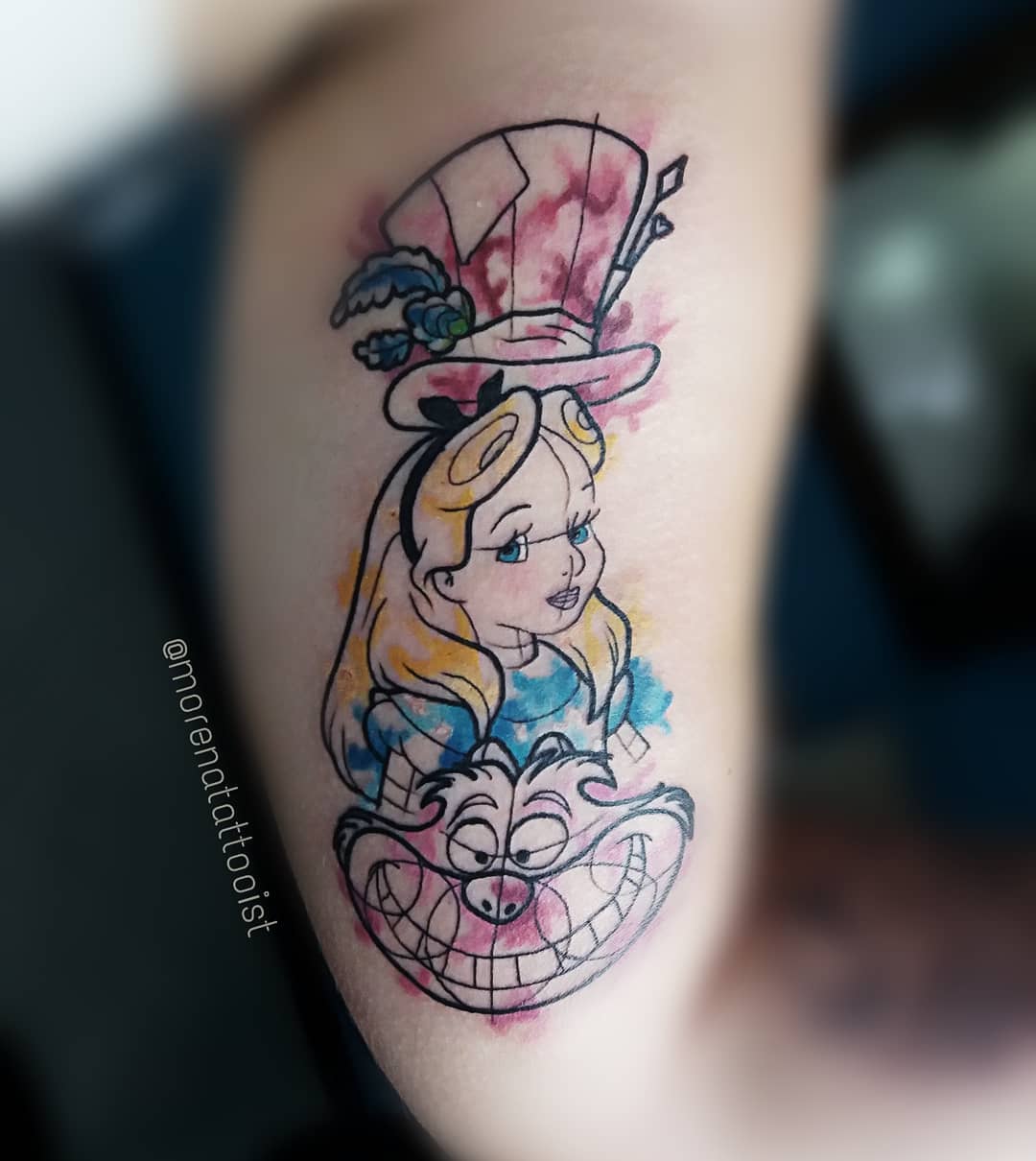 Tatuagem de Alice no País das Maravilhas 35 dicas para a