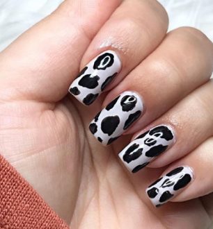 Unhas decoradas preto e branco: 50 imagens com ideias incríveis