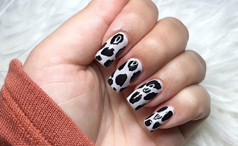 Unhas decoradas preto e branco: 50 imagens com ideias incríveis