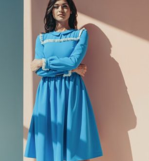 Vestido de madrinha azul: 110 ideias que agradam noivas e convidadas