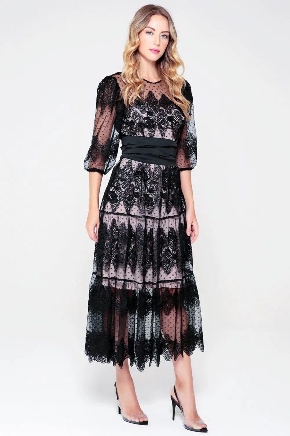Vestido midi para casamento 40 modelos arrasadores