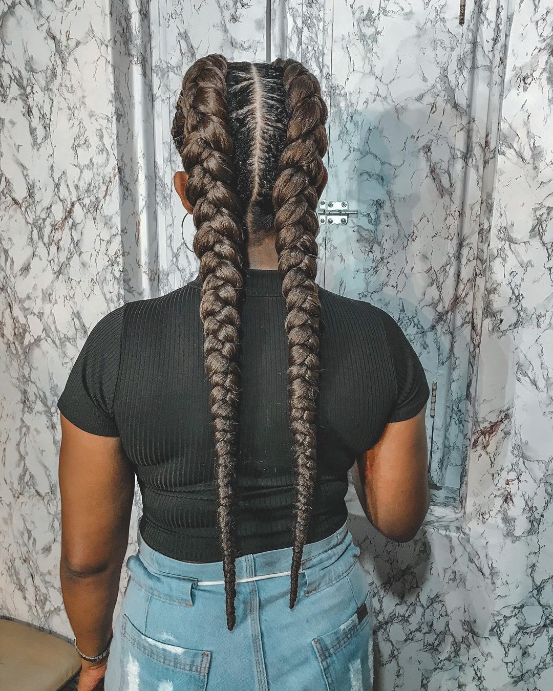 60 fotos de cores de box braids que vão te fazer querer inovar o