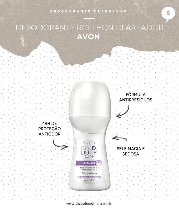 Desodorante clareador: 5 marcas que prometem resultados incríveis