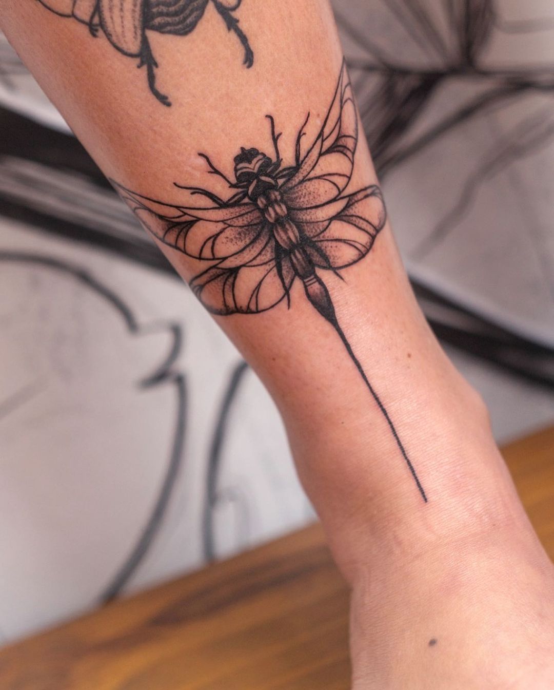 Tatuagem de libélula 50 ideias para você fazer uma também