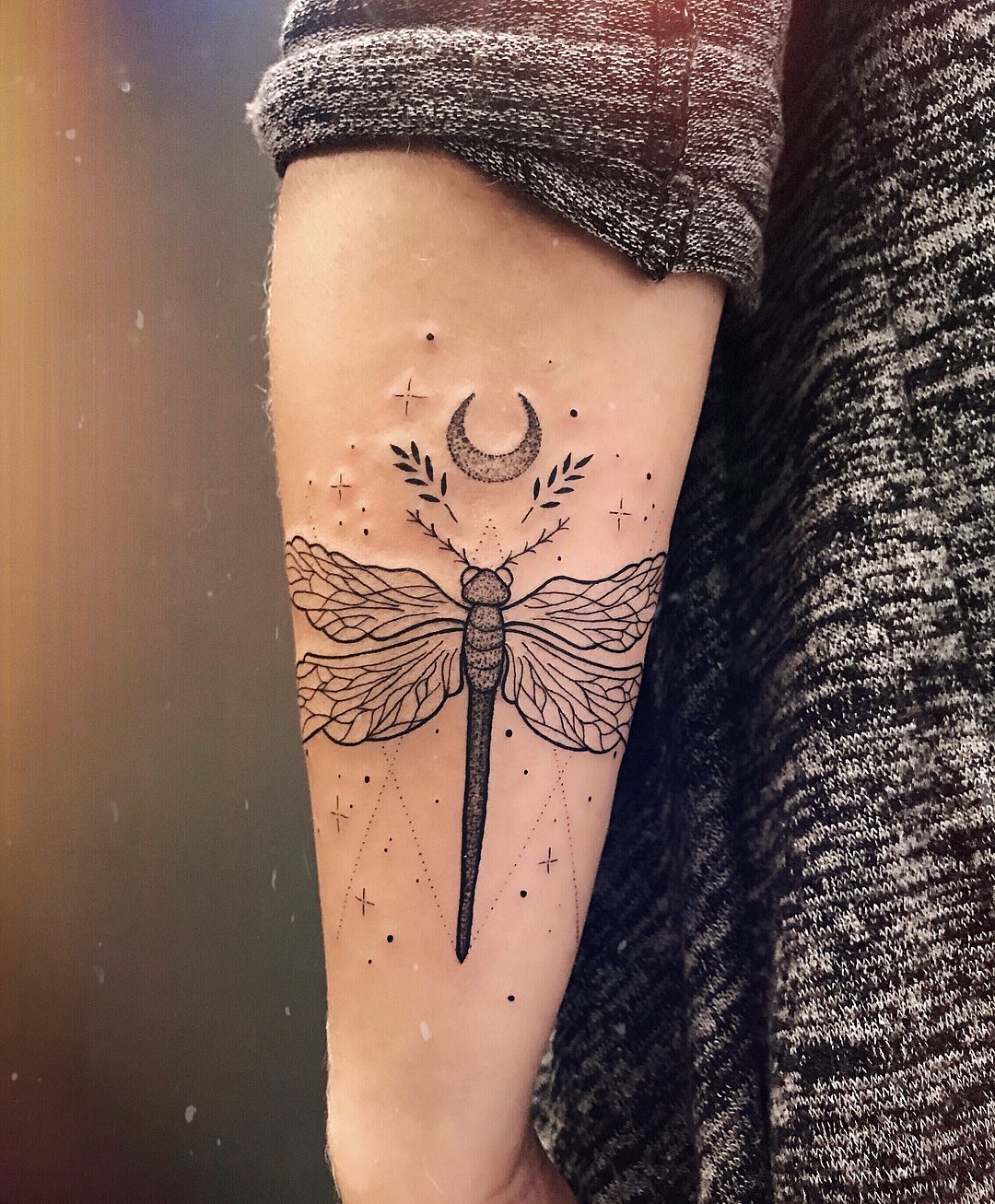 Tatuagem de libélula 50 ideias para você fazer uma também