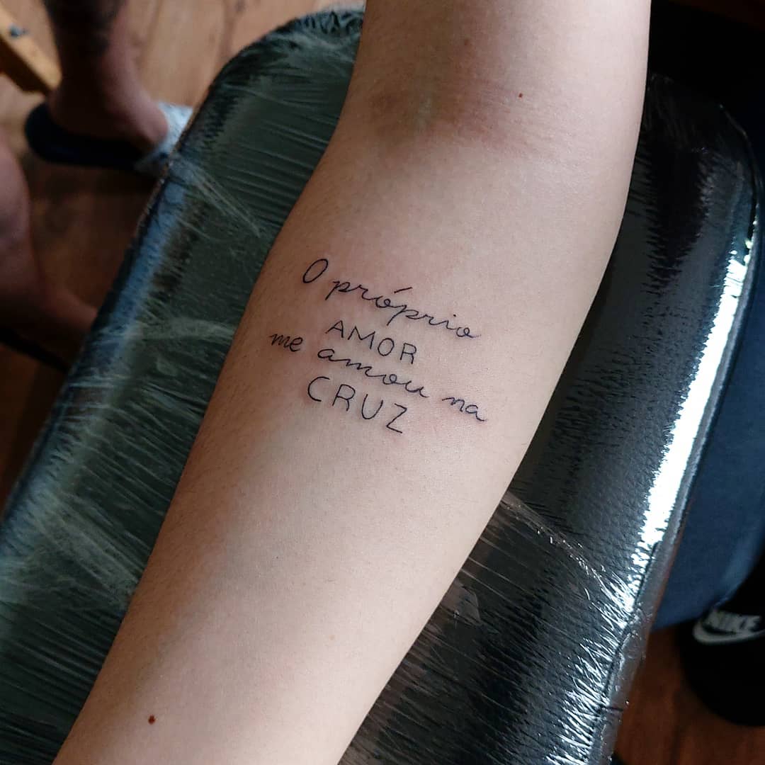 Featured image of post Tatuagem Com Frases B blicas Ningu m vem ao pai sen o por mim