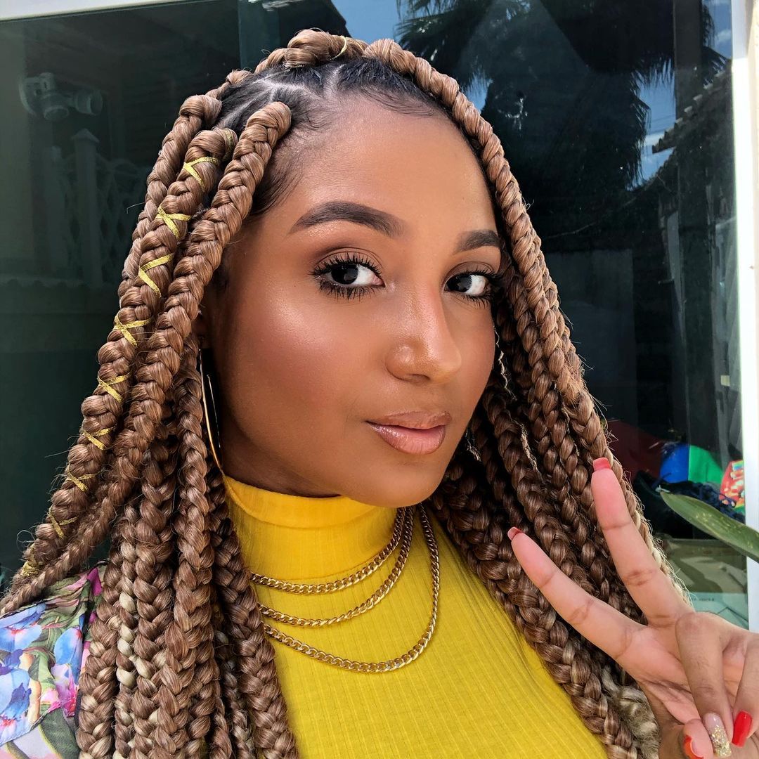 Tranças loiras: 30 ideias + 5 tutoriais para inspirar seu visual box braids