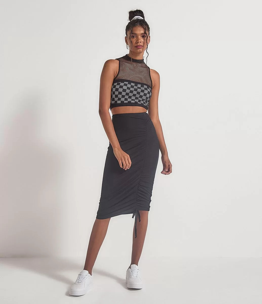 cropped xadrez 21 1 - 30 Outfits a cuadros para inspirarte y ponerte en tendencia