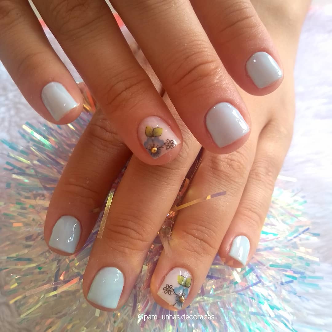 Unhas Decoradas Delicadas 50 Inspirações Para Deixar Suas Unhas Lindas