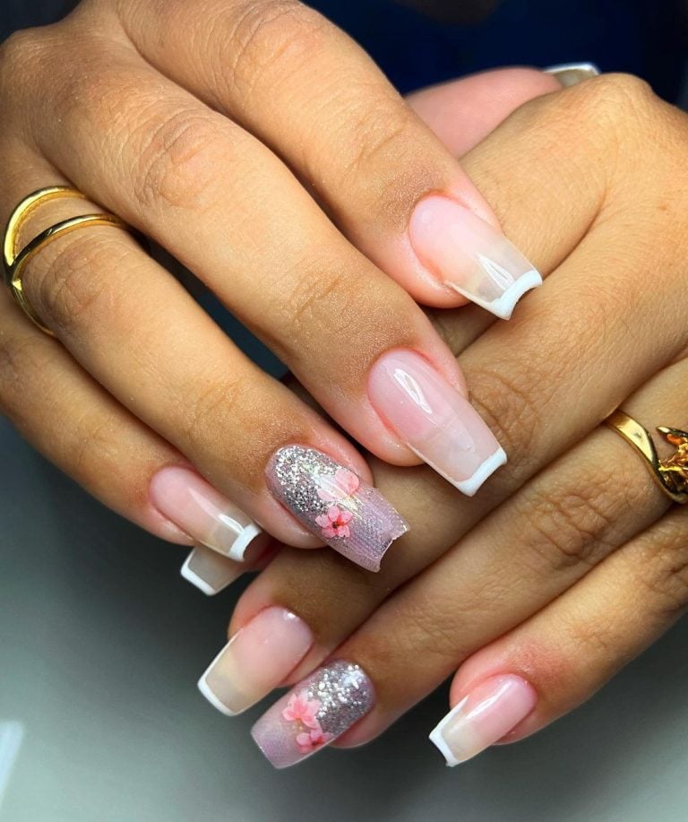 Unhas decoradas delicadas: 50 inspirações para deixar suas unhas lindas