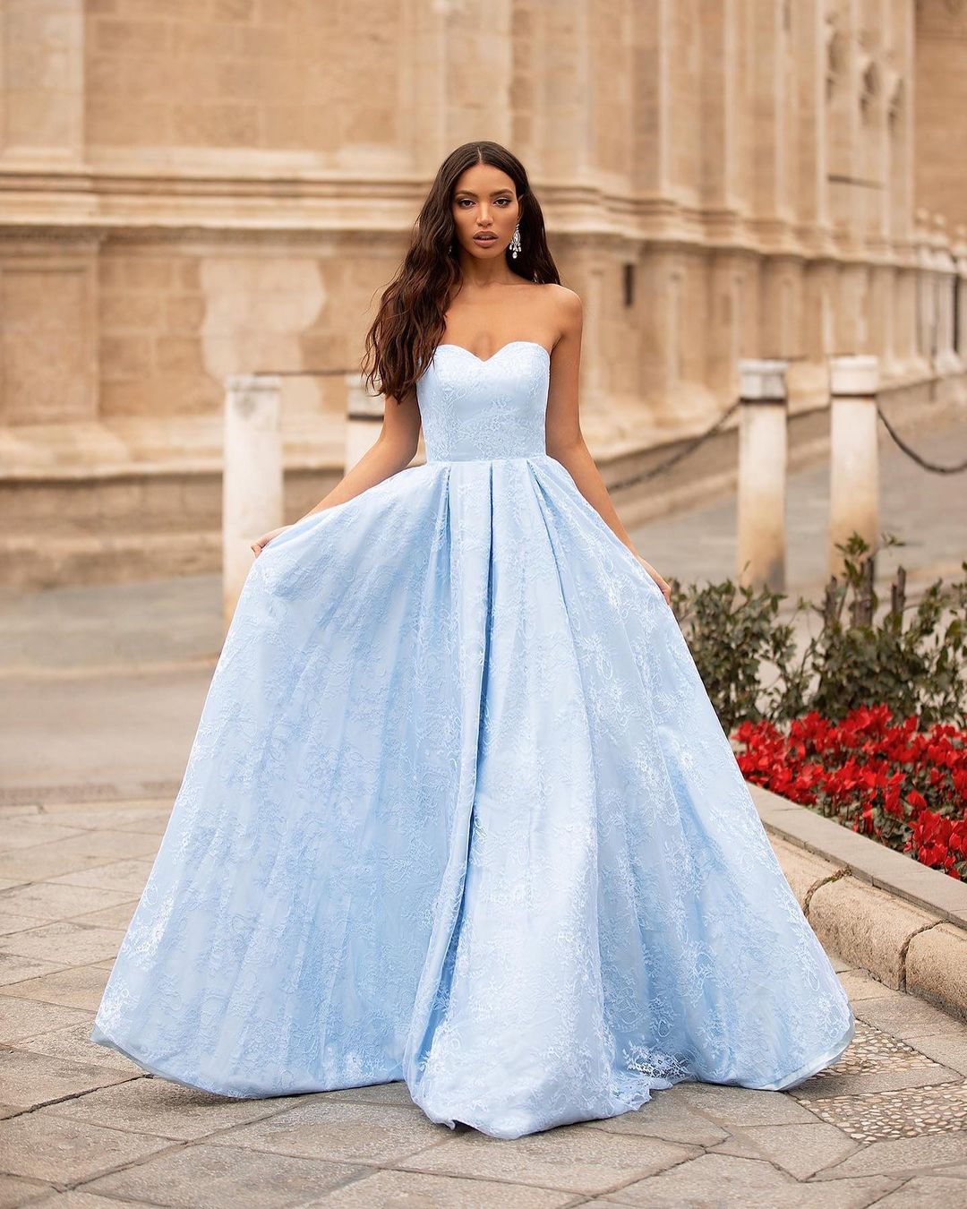 Vestido de noiva azul significado + 45 modelos deslumbrantes [FOTOS]