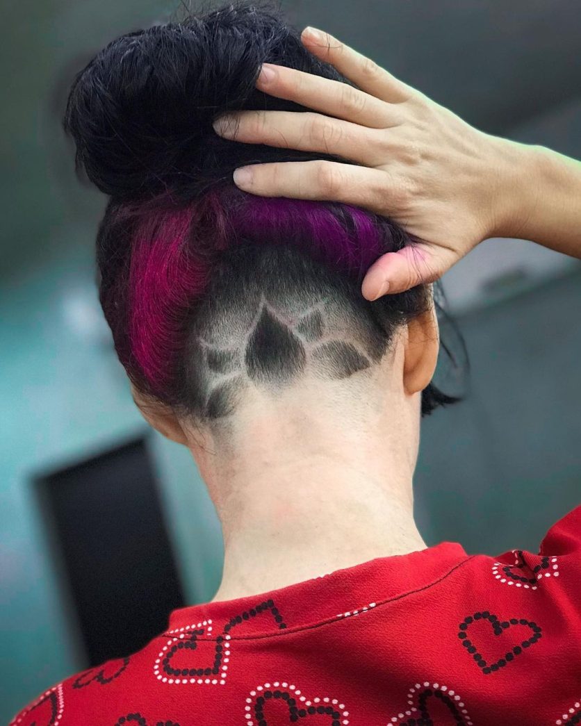 Desenho no cabelo feminino: 35 ideias para deixar seu estilo único