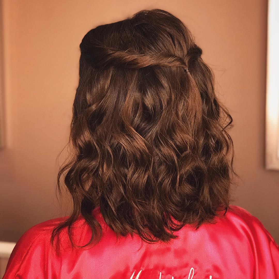 Penteado de noiva com cabelo curto: 40 ideias para arrasar no grande dia