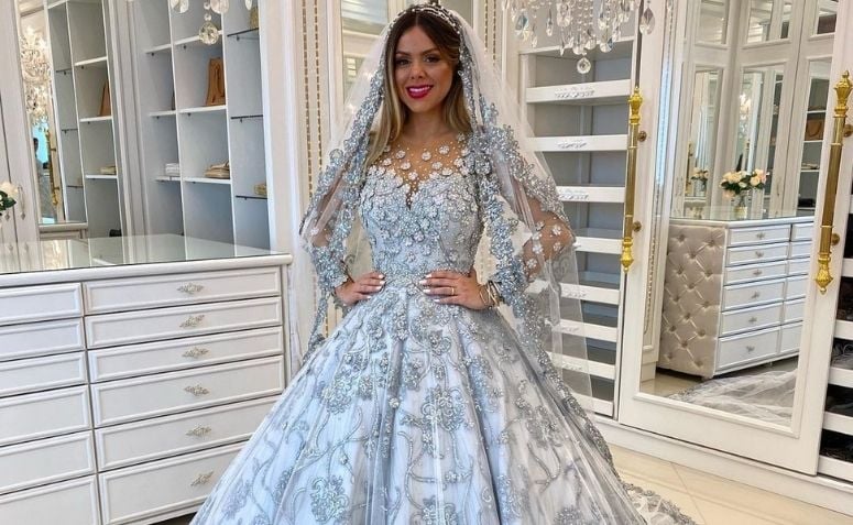 20 fotos de vestido de noiva princesa com brilho dignos de conto de fadas