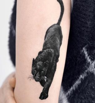 65 ideias de tatuagem de pantera para quem ama esse felino enigmático