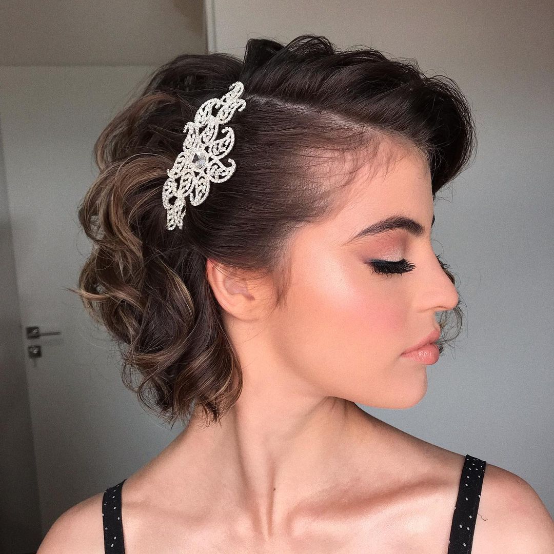 50 ideias de penteado de cabelo curto para madrinha que são de arrasar –  Blog do Elias Hacker