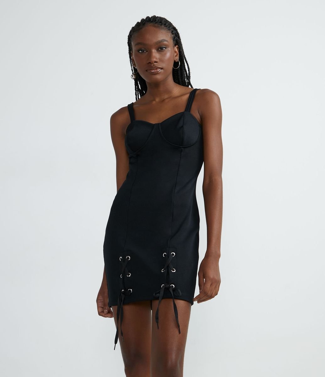 vestido corselete