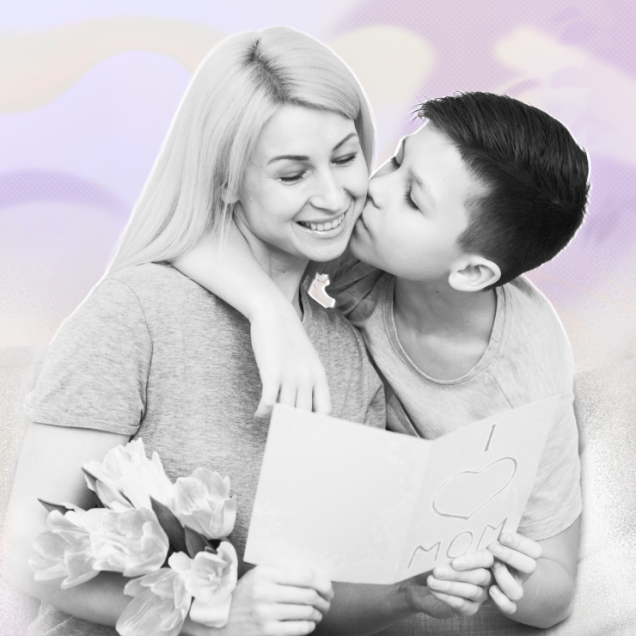 Cartão para o Dia das Mães: o amor está em cada detalhe
