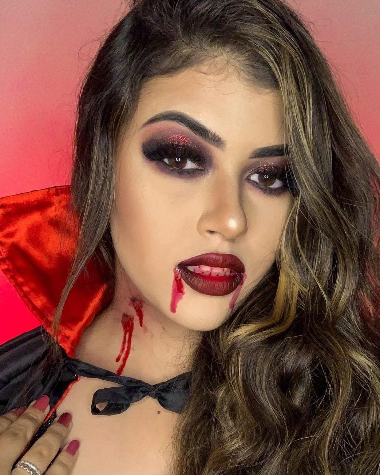 Maquiagem de vampira: tutoriais e 15 inspirações para você brilhar