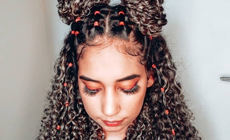 Penteado Fácil com Ligas para Cabelo Curto