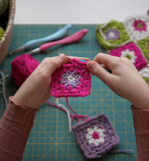 Uma técnica curinga: crie diversas peças com o square de crochê