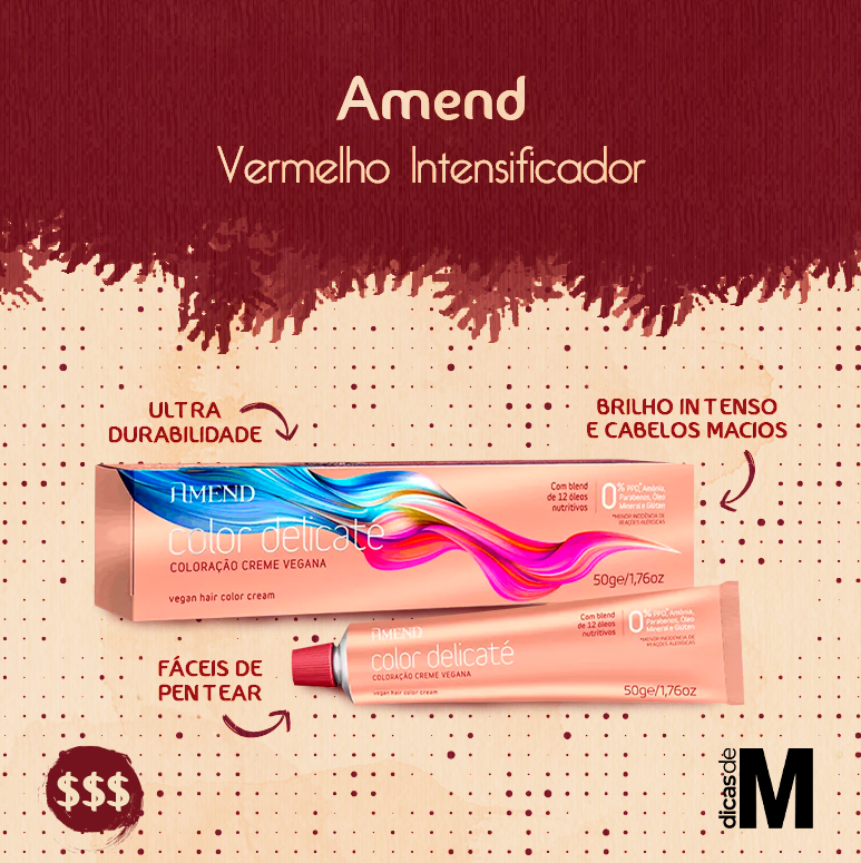 amend vermelho intensificador