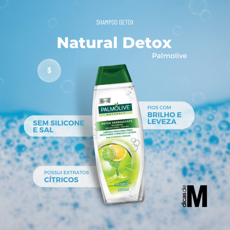 shampoo natural detox palmolive