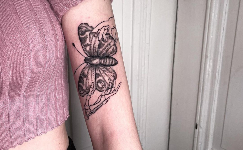 Tatuagem de borboleta no braço: 35 formas de representar a transformação