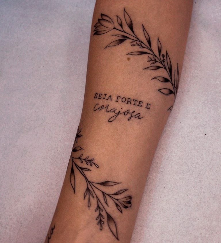 Tatuagem seja forte e corajosa: 30 ideias lindas para se inspirar