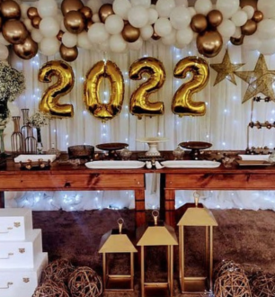 Saiba como criar uma decoração de Ano Novo para comemorar a virada com alegria