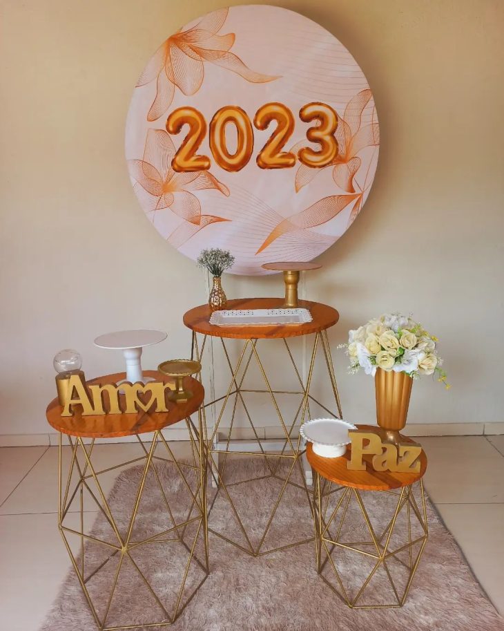painel de Ano Novo