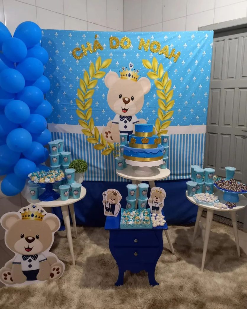 decoração chá de bebê caseiro
