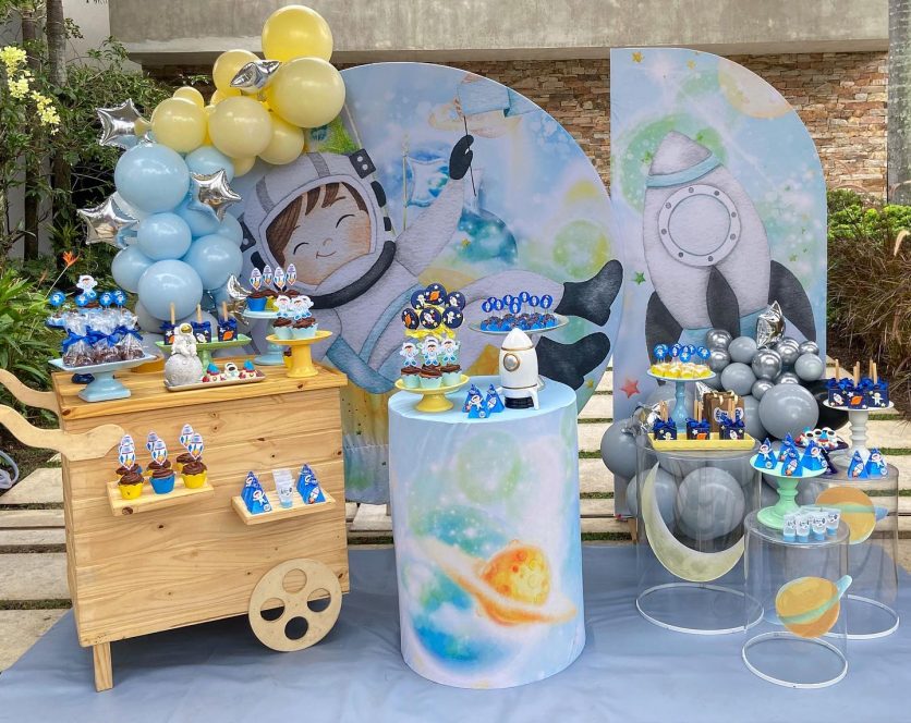 decoração de chá de bebê