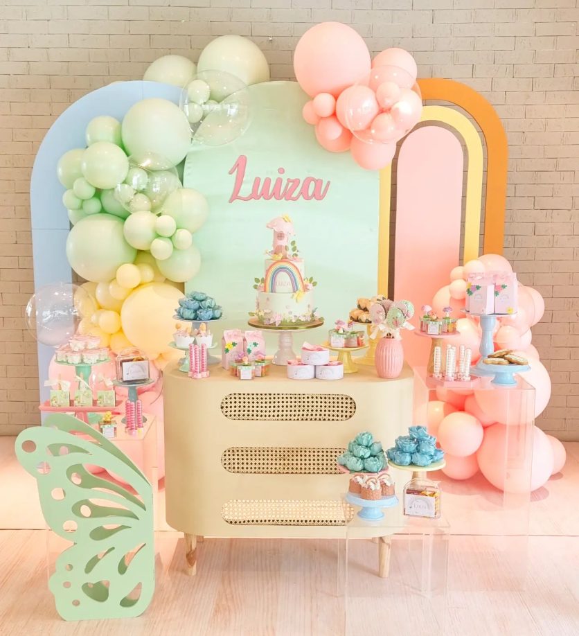 decoração de chá de bebê